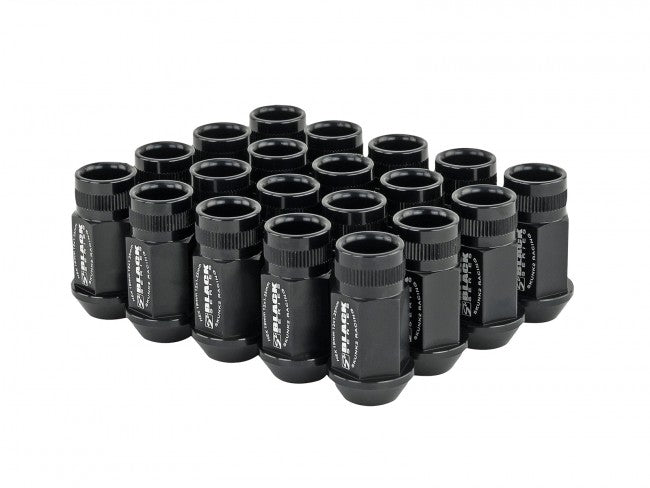 Skunk2 Forged Lug Nut 12x1.25 Black Anodized (Set of 20) - 520-99-0835