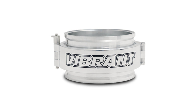 Vibrant HD Clamp Assembly for 3.5" OD Tubing - Polished Clamp  - 12517P