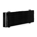 Mishimoto Universal Dual Pass Bar and Plate Oil Cooler, Large Black - MMOC-DP-LBK