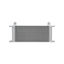 Mishimoto Universal 16-Row Oil Cooler, Silver - MMOC-16SL