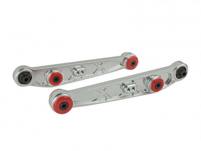 Skunk2 Alpha Series Rear Lower Control Arm Raw - 1988-1995 Honda Civic / CRX / 1990-2001 Acura Integra - 542-05-1105