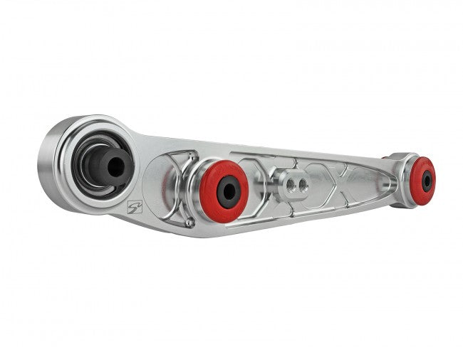 Skunk2 Alpha Series Rear Lower Control Arm Raw - 1988-1995 Honda Civic / CRX / 1990-2001 Acura Integra - 542-05-1105