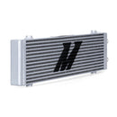Mishimoto Universal Dual Pass Bar and Plate Oil Cooler, Large Silver - MMOC-DP-LSL