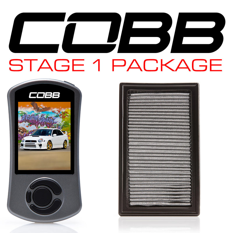 Cobb Tuning  Subaru 02-05 WRX Stage 1 Power Package w/V3 - 612X01