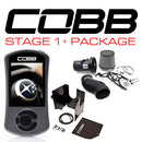 Cobb Tuning  Subaru 08-14 WRX / 08-14 STI / 09-13 FXT Stage 1+ Power Package w/V3, Black - 615X01P-BK