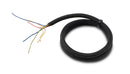 Vibrant Flexible Split Sleeving, Size: 1/4" (10 foot length) - Black Only - 25800