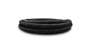 Vibrant 5ft Roll of Black Blue Nylon Braided Flex Hose; AN Size: -4AN; Hose ID 0.22" - 11984B