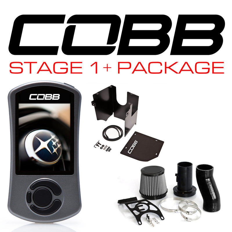 Cobb Tuning  Subaru LGT / OBXT Stage 1+ Power Package (Black) w/V3 - 624X01P