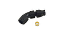 Vibrant 45 Degree Tube to Female AN Adapter, Tube O.D. - 3/8"; AN Size: -6AN - 16556