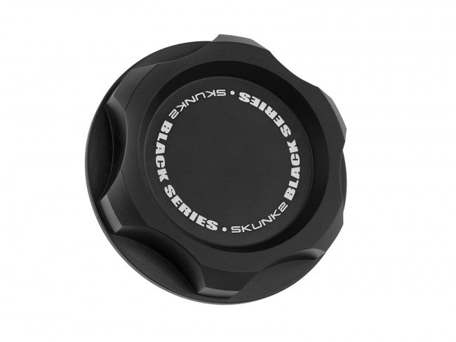 Skunk2 Billet Oil Cap Black - Fits Most Honda (32mm x 2.8mm Tread Pitch) - 626-99-0071