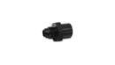 Vibrant Male AN to Female Metric Adapter, AN Size: -6AN; Metric Size: M14 x 1.5 - 16785