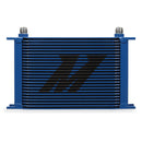 Mishimoto Universal 25-Row Oil Cooler, Blue - MMOC-25BL