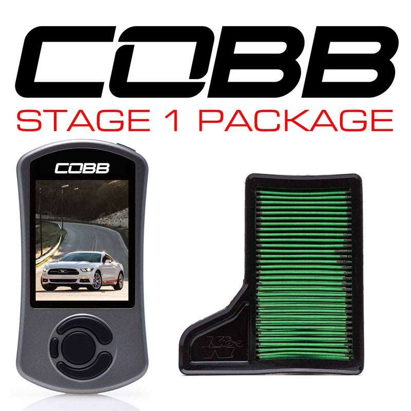 Cobb Tuning  Stage 1 Power Package for Ford Mustang Ecoboost 2015-2022 - 6M1X01