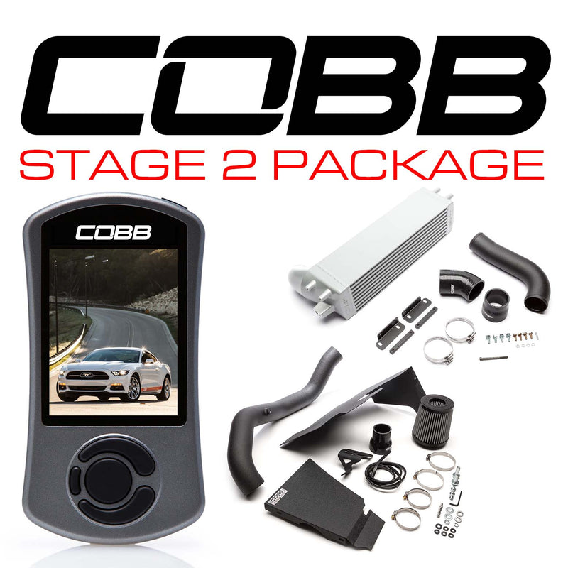 Cobb Tuning  Stage 2 Power Package for Ford Mustang Ecoboost 2015-2017 - 6M1X02