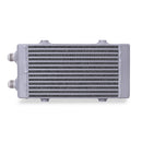 Mishimoto Universal Dual Pass Bar and Plate Oil Cooler, Small Silver - MMOC-DP-SSL