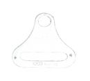 RaceQuip Long Reach Seat Belt Mount - Zinc Plated - 2 in. - 700010