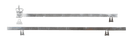RaceQuip Window Net Mounting Kit - 30 in. Flat Top Bar - 35 in. Flat Bottom Bar - 700103