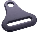 RaceQuip Long Reach Seat Belt Mount - Black - 2 in. - 700910