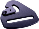 RaceQuip Seat Belt Mounting Hardware - Snap Hook End - Black - 2 in. - 700930