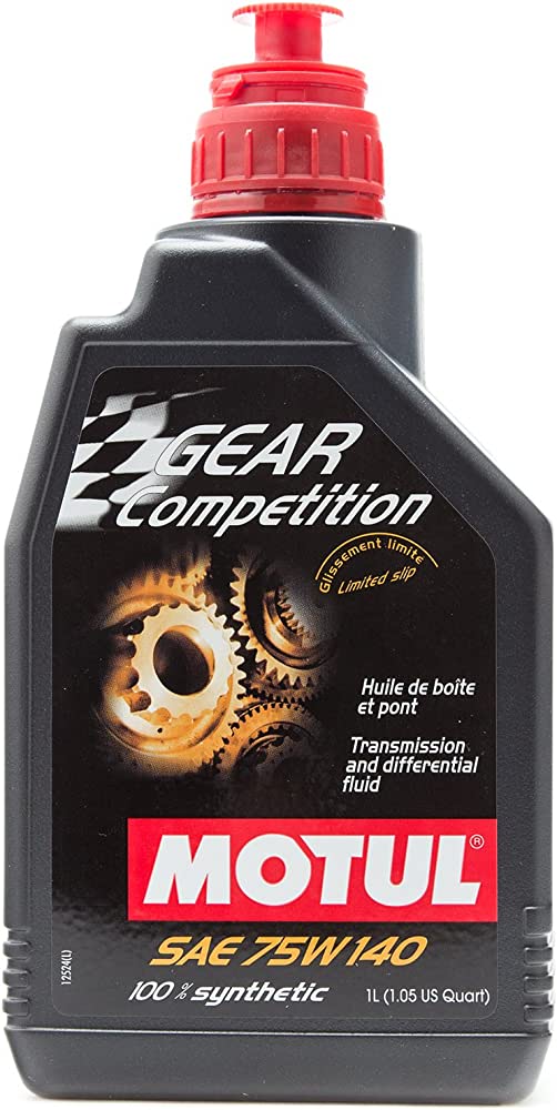 Motul GEAR Competition 75W140 Gear Oil - 1L (1.05 qt.) - 105779