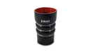 Vibrant Straight Reducer Reinforced CAC Silicone Hose, I.D. - 3.50" x 3.00"  - 11865
