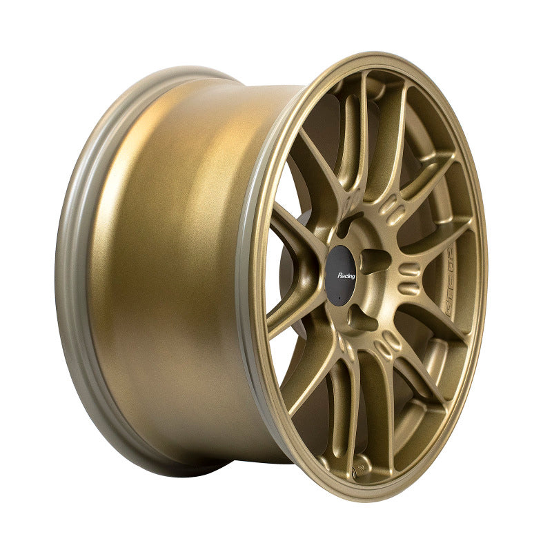 Enkei GTC02 18x9 5x112 25mm Offset 66.5mm Bore Gold Wheel - 534-890-4425GG