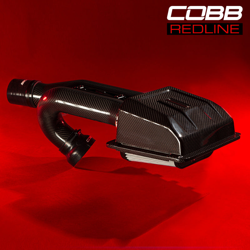 Cobb Tuning  Ford Stage 2 Redline Carbon Fiber Power Package Black F-150 2.7L 2018-2020 - FOR0080020BK-RED