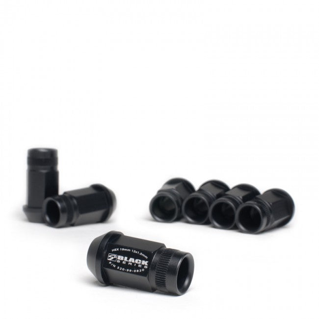 Skunk2 Forged Lug Nut 12x1.5 Black Anodized (Set of 16) - 520-99-0855