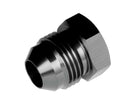 Redhorse Performance -4AN Flare Plug- Black -2Pcs/Pkg - 806-04-2