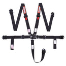 RaceQuip Latch & Link 5 Point Harness Set - Black - 2 in. Belts - 811001