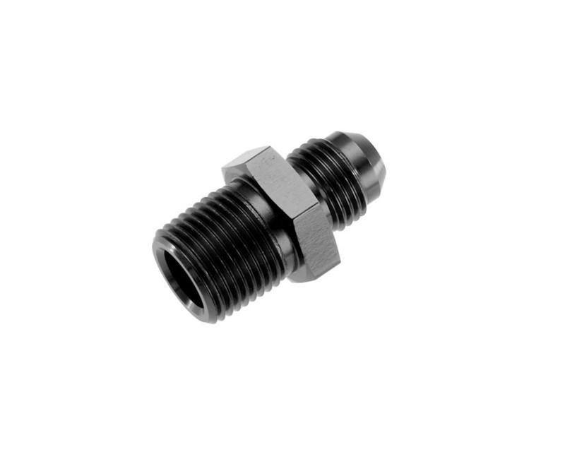 Redhorse Performance -3AN Straight Male Adapter To 1/8" NPT Male - Black - 816-03-02-2