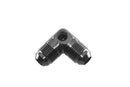 Redhorse Performance -8AN Male 90 Degree Adapter with 1/8" NPT Port - Black - 8218-08-2