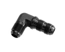 Redhorse Performance -3AN 90 Degree Male AN Bulkhead Adapter - Black - 833-03-2