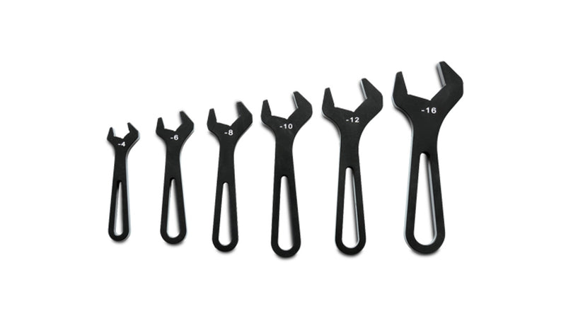Vibrant AN Wrench Set, -4AN to -16AN - Anodized Black - 20989
