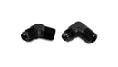 Vibrant AN Flare to Male NPT 90 Degree Adapter Fitting; Size: -8AN x 1/4" NPT - 10267