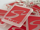 Skunk2 S2 Keychain White - 888-99-3000