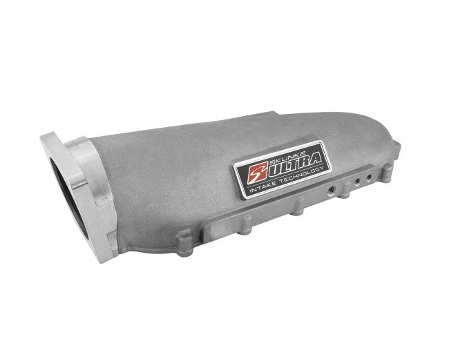 Skunk2 Ultra Series Race Side-Feed Intake Manifold Plenum Silver - Honda B/D-Series - 907-05-0060