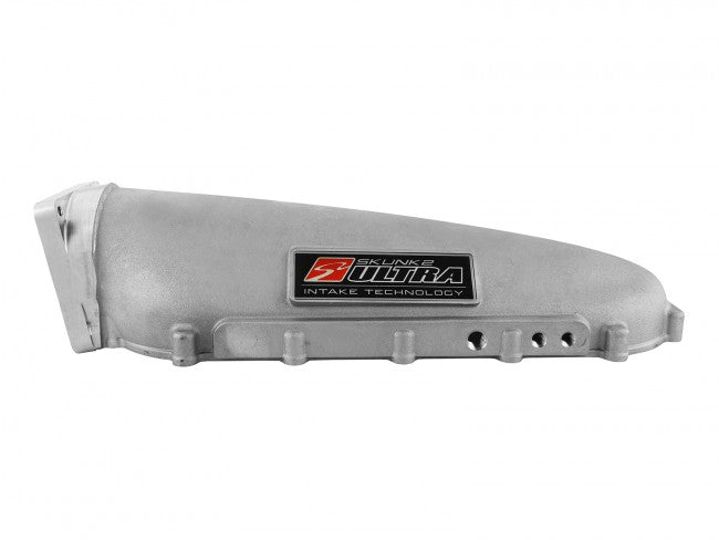 Skunk2 Ultra Series Race Side-Feed Intake Manifold Plenum Silver - Honda B/D-Series - 907-05-0060