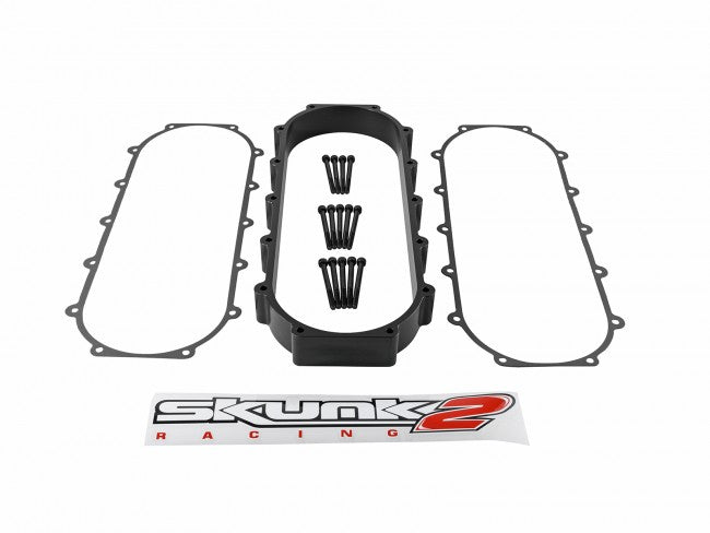 Skunk2 Ultra Series Race 2-Liter Intake Manifold Plenum Spacer Black - Honda B/ K-Series - 907-05-9052