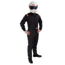RaceQuip One Piece Multi Layer Fire Suit - Black - Medium - 91609039