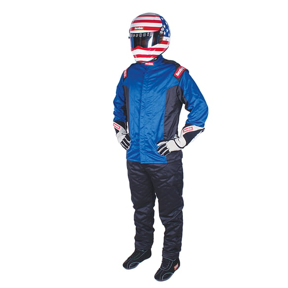 RaceQuip Nomex Multi Layer Fire Suit Jacket - Blue - Small - 91619229