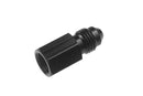 Redhorse Performance -3AN Male To 1/8" NPT Female Straight Gauge Adapter - Black - 9195-03-02-2
