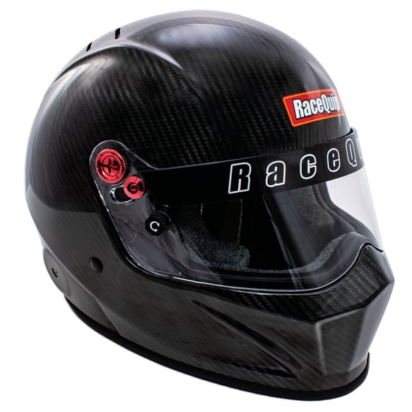 RaceQuip VESTA20 Full Face Helmet - Clear Coated Carbon Fiber - Medium - 92169039
