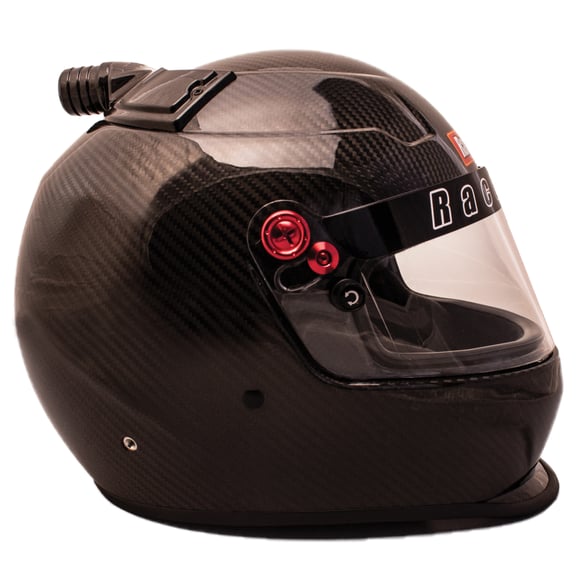 RaceQuip PRO20 Top Air Full Face Helmet - Clear Coated Carbon Fiber - 2XL - 92669079
