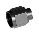 Redhorse Performance -16AN Two Piece AN Flare Cap Nut - Black - 929-16-2