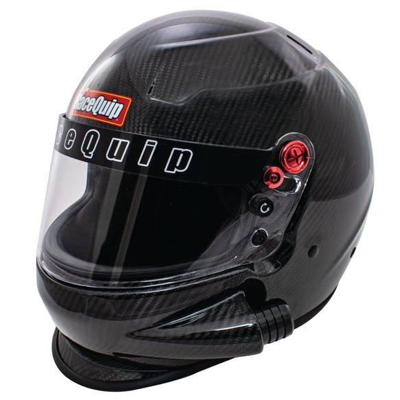 RaceQuip PRO20 Side Air Full Face Helmet - Clear Coated Carbon Fiber - XL - 92969069