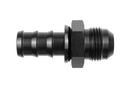 Redhorse Performance -6AN Male To 3/8" Hose Barb, Straight - Black - 940-06-06-2