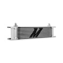 Mishimoto Universal 10-Row Oil Cooler, -6AN, Silver - MMOC-10-6SL