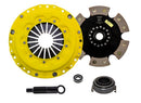 ACT Sport/Race Rigid 6 Pad Kit - 94-01 Acura Integra, 99-00 Honda Civic Si, 94-97 Del Sol VTEC, 97-01 CRV - AI4-SPR6