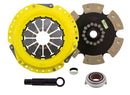 ACT Sport/Race Rigid 6 Pad Kit - 02-06 Acura RSX, 04-08 TSX, 02-05 Honda Civic Si, 06-11 Civic Si - AR1-SPR6
